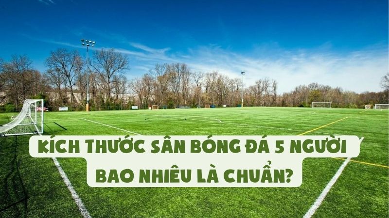 Kích Thước Sân Bóng Đá 5 Người - Bao Nhiêu Là Chuẩn?
